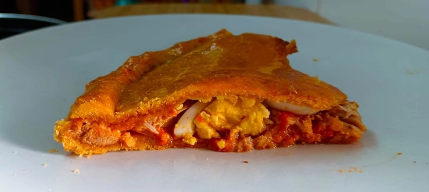 EMPANADA MURCIANA. Una masa y dos rellenos. Elige el tuyo