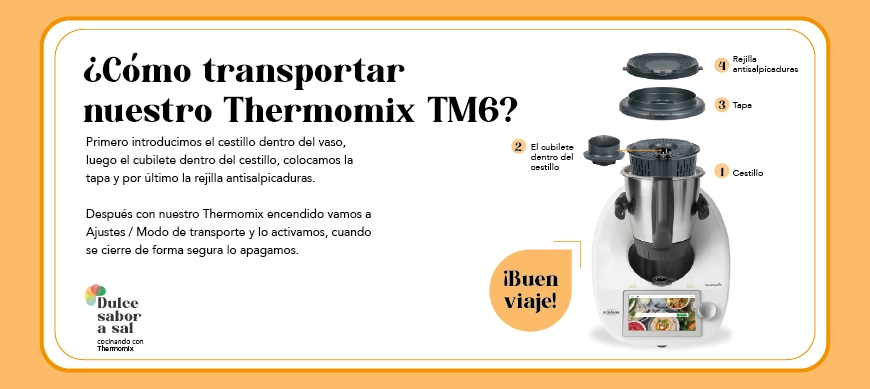 ¿Cómo transportar nuestro Thermomix TM6?