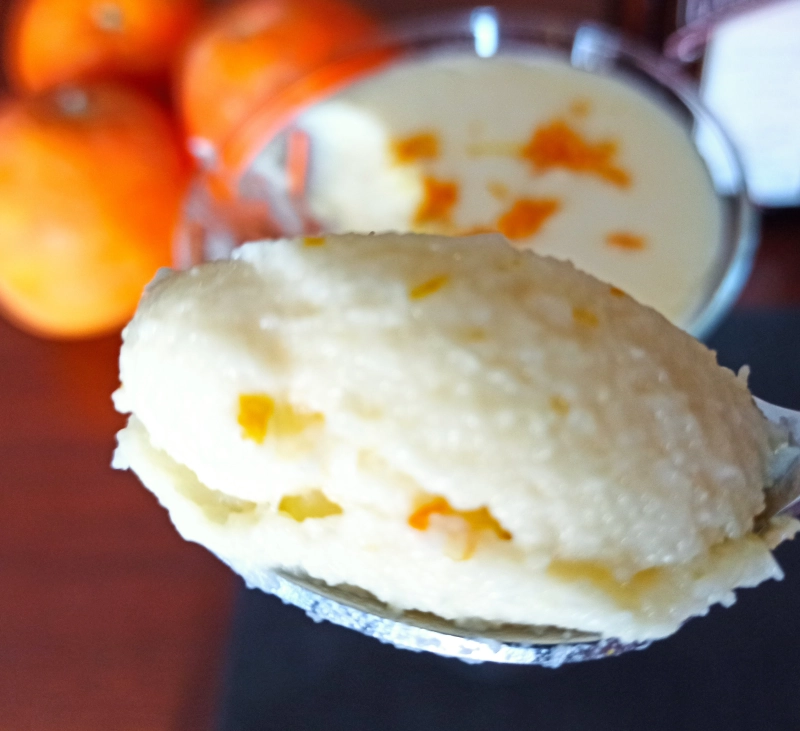 Mousse de naranja