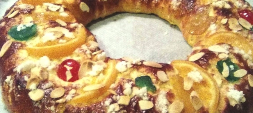 RECETA DE ROSCÓN DE REYES PARA COCINEROS SIN TIEMPO