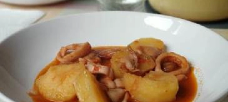 GUISOS CON THERMOMIX: GUISO DE CALAMARES