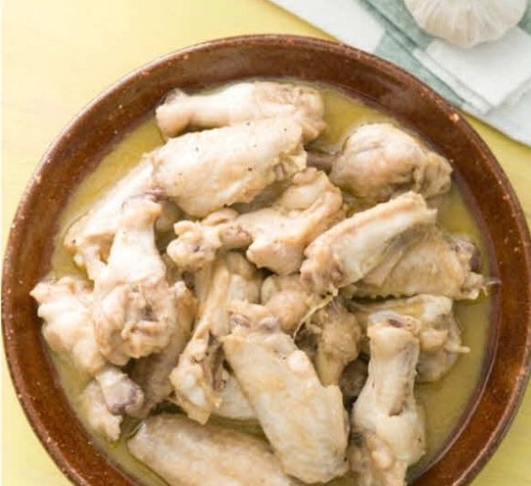 COCINA SANO EN 30 MINUTOS: Alitas de pollo al ajillo