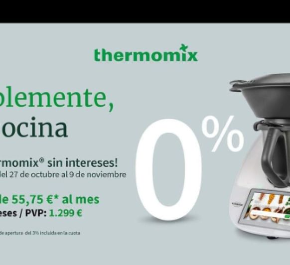 Thermomix, ahora sin interés!!!