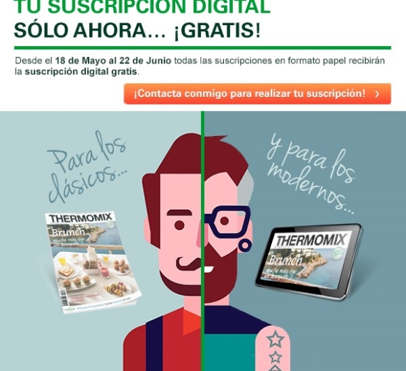 REVISTA Thermomix® : TU SUSCRIPCIÓN... ¡TIENE PREMIO!