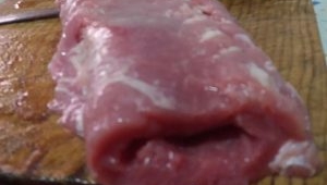 Lomo relleno de setas,champiñon,esparragos con Thermomix® Navidad