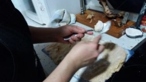 Ñoquis de calabaza,patata con harina integral con Thermomix®