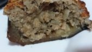 Berenjenas rellenas de atún con Thermomix®